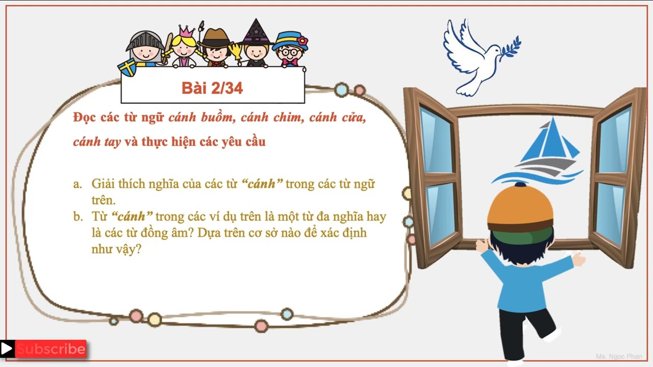 Từ đồng âm và từ đa nghĩa lớp 6 - Chân trời sáng tạo