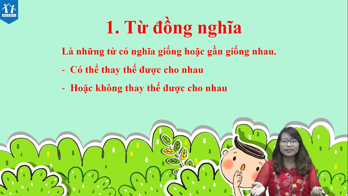 Từ Đồng Nghĩa Là Gì Lớp 5?