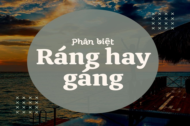 Chính tả từ "Ráng lên" Gallery 2