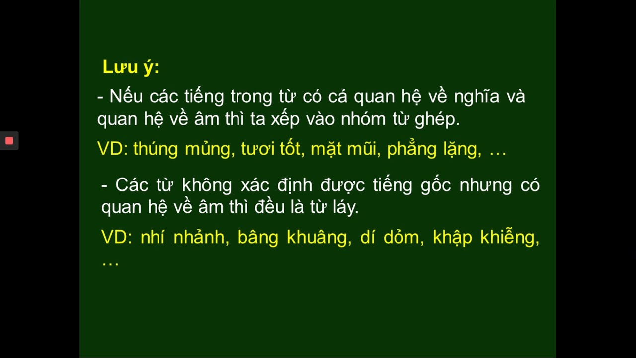 Từ ghép là gì lớp 4?