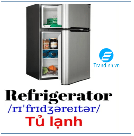 What is a Refrigerator Called in English?