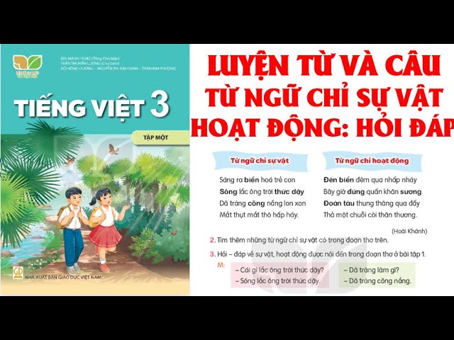 Từ ngữ chỉ sự vật lớp 3 Gallery 2
