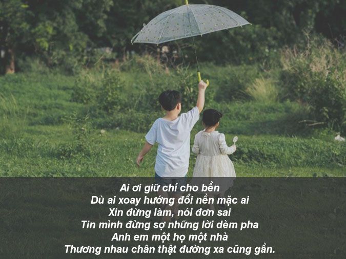 Tình cảm anh chị em: Gắn bó máu mủ, tình thân thiêng liêng