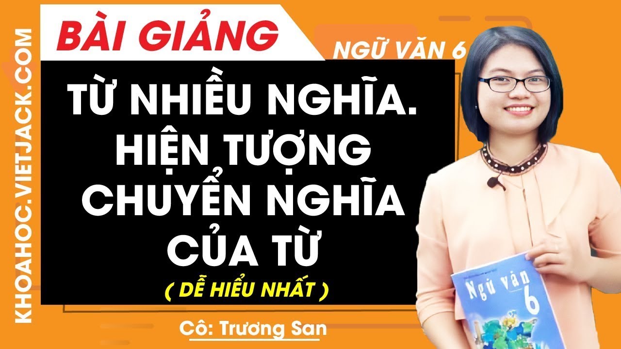 Từ Nhiều Nghĩa và Hiện Tượng Chuyển Nghĩa Của Từ Gallery 1