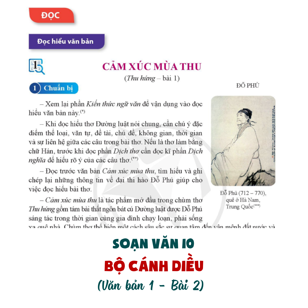 Hoàn cảnh ra đời bài thơ Cảm xúc mùa thu
