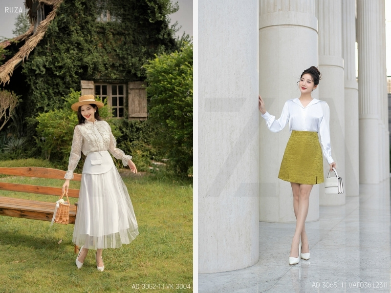 Cách tạo dáng chụp ảnh đẹp khi mặc váy xòe Gallery 2