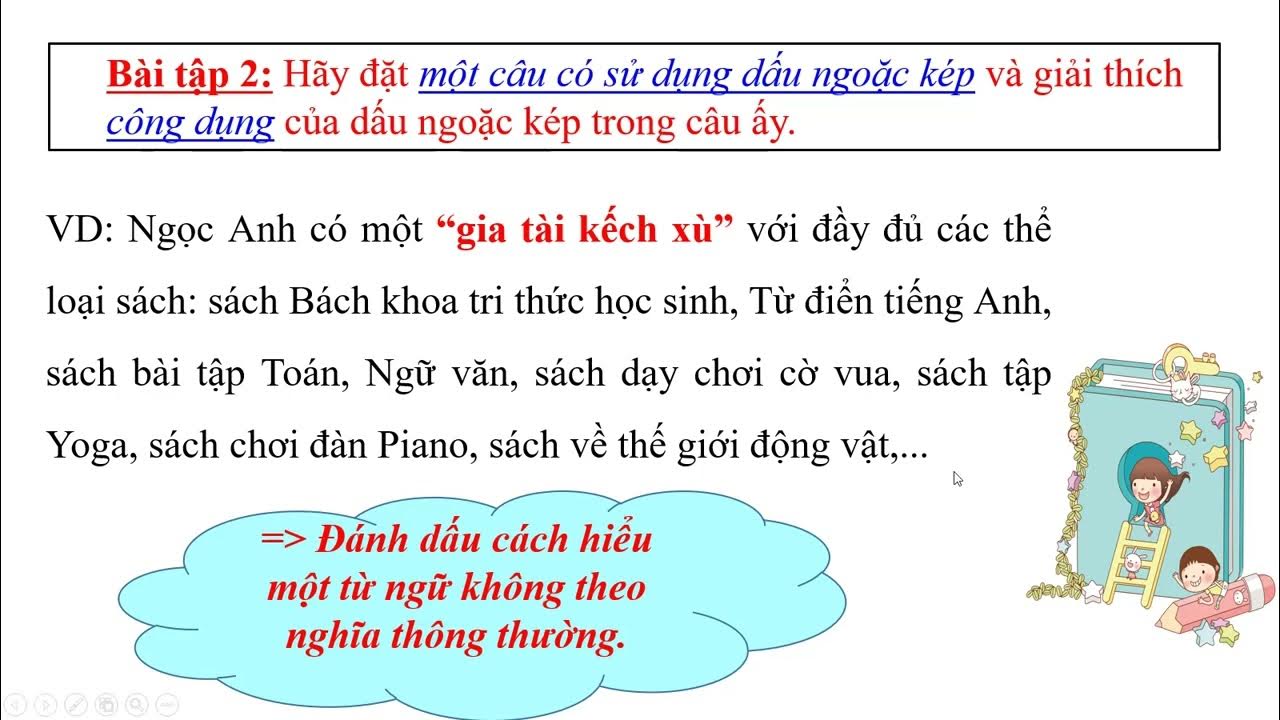 Từ trong ngoặc kép có ý nghĩa gì? Gallery 2