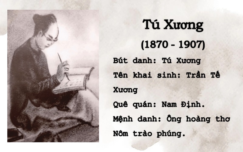 Tú Xương được mệnh danh là gì?