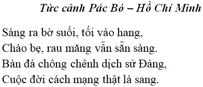 Tục Cảnh Pác Bó