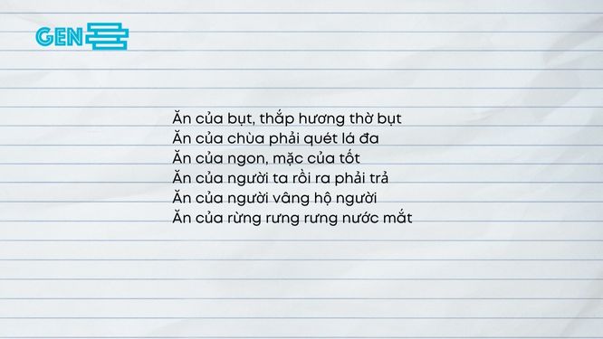 Tục Ngữ Có Từ "Ăn" Gallery 2