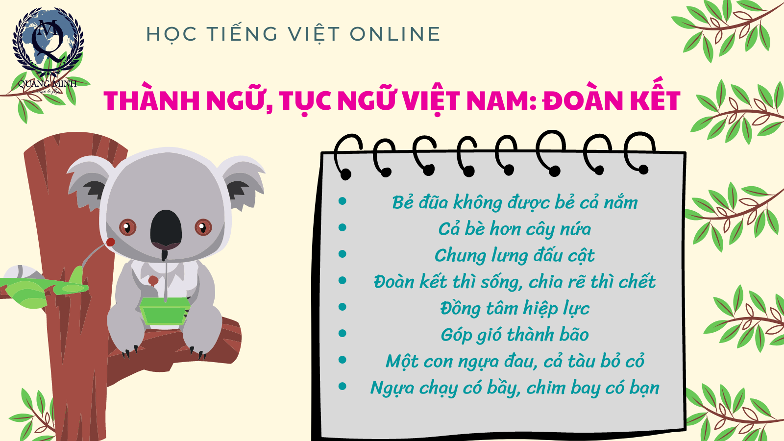 Tục Ngữ Về Đoàn Kết: Sức Mạnh Của Sự Đồng Lòng