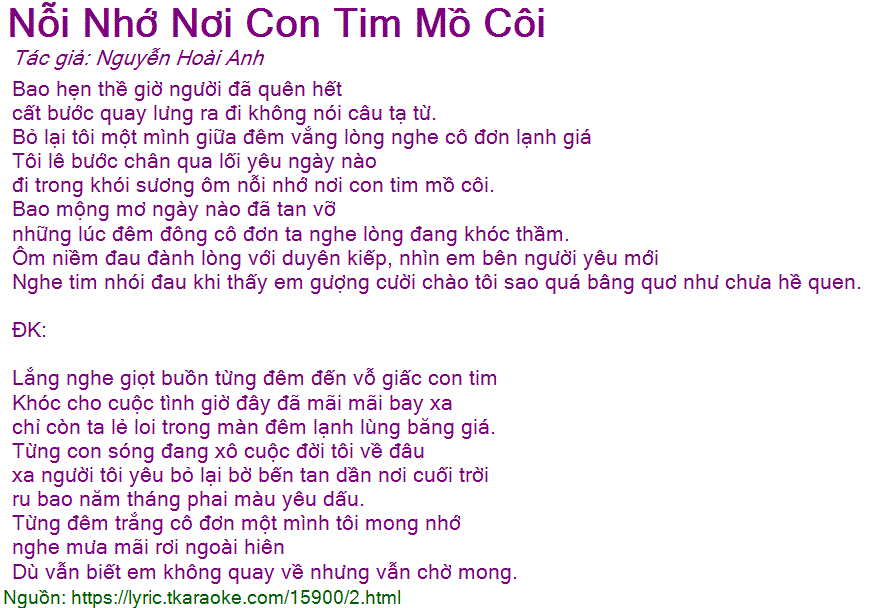 Từng Con Sóng Đang Xô Cuộc Đời Tôi Về Đâu