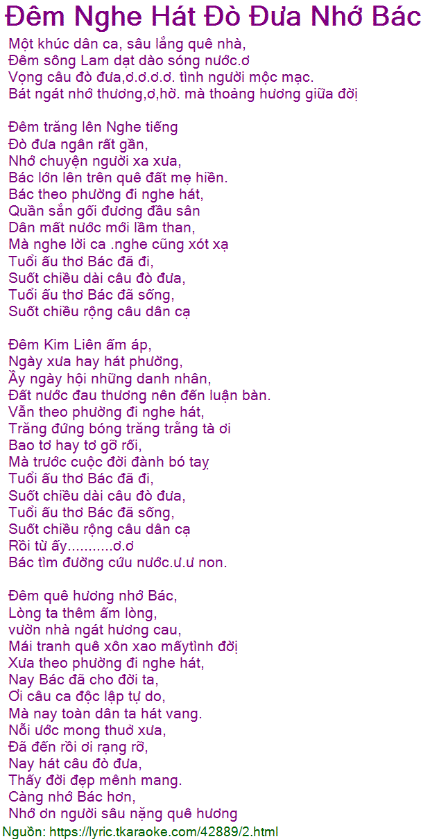 Tuổi ấu thơ Bác đã đi