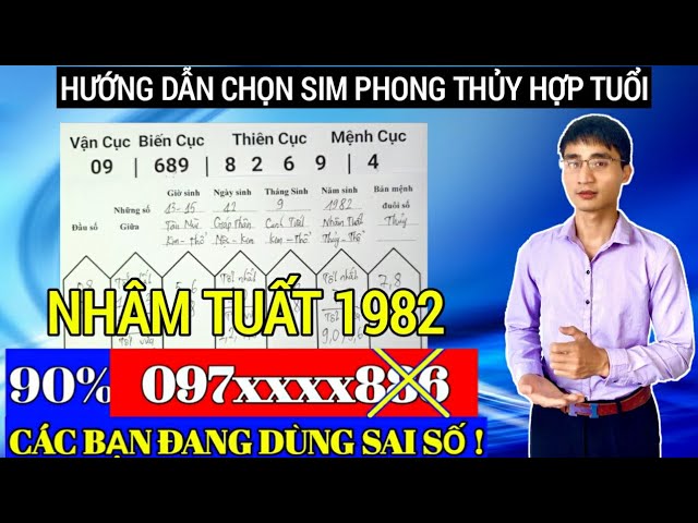 Tuổi Nhâm Tuất 1982 Hợp Với Số Điện Thoại Nào?