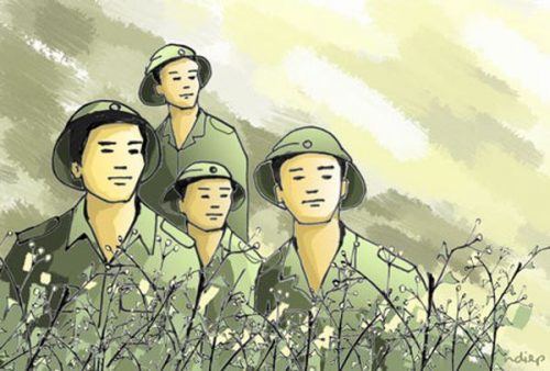 Những suy nghĩ của tôi - người lính trong bài thơ Đồng chí