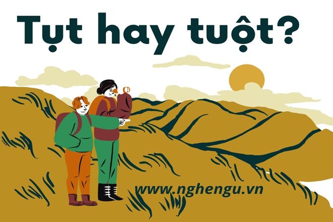 Tụt hay Tuột? Giải đáp thắc mắc về từ ngữ