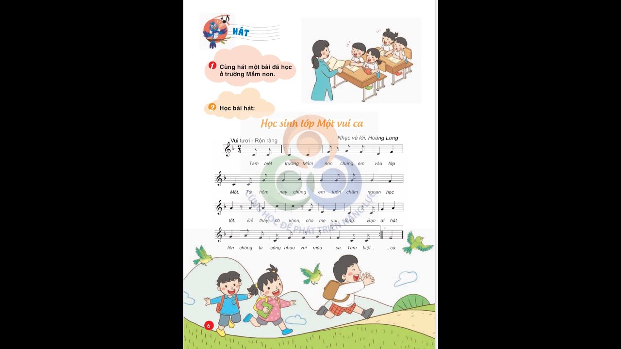 Bài Hát Học Sinh Lớp 1 Vui Ca Gallery 1