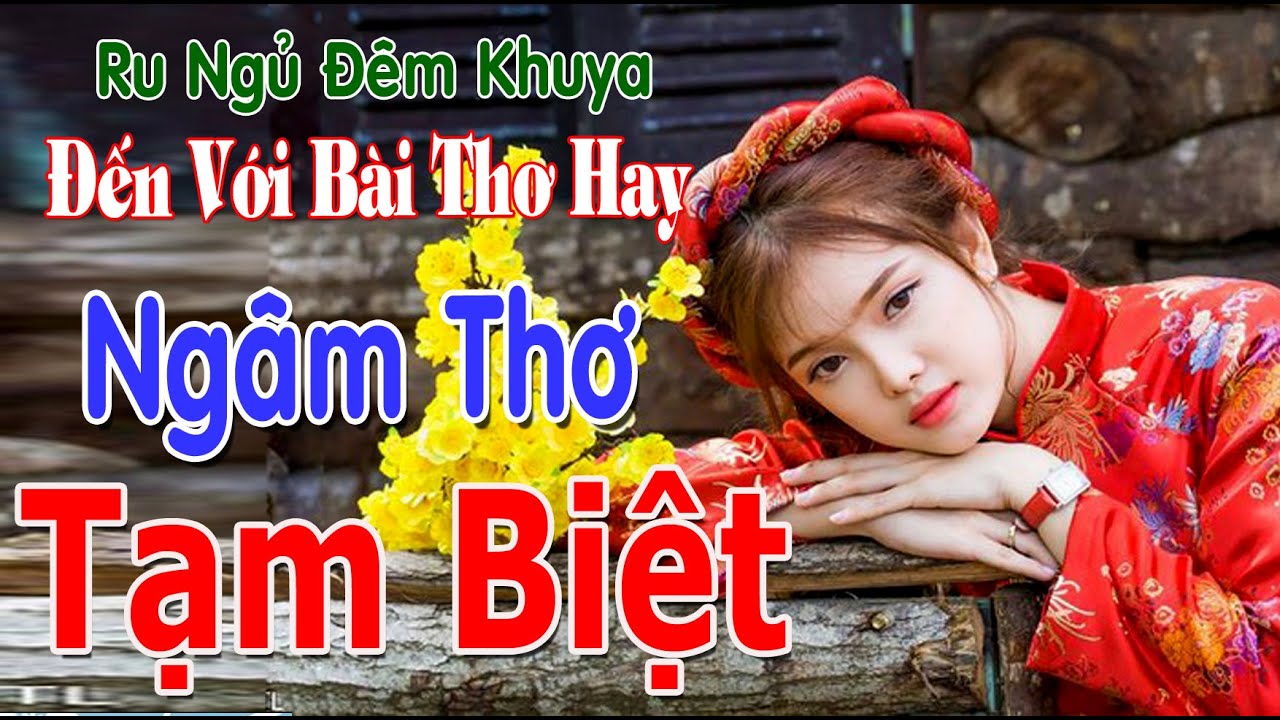 Bài Thơ Tạm Biệt Hay và Ý Nghĩa Gallery 1