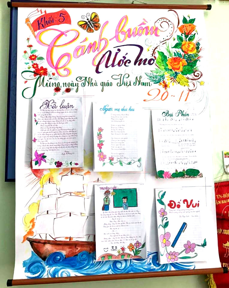 Mẫu Vẽ Báo Tường Đẹp, Sáng Tạo & Hướng Dẫn Chi Tiết Gallery 1