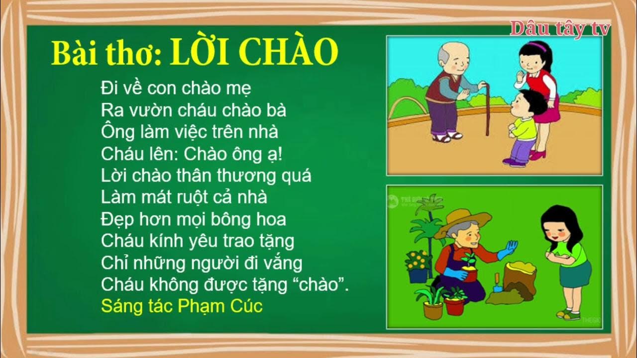 Bài Thơ Lời Chào Hay Và Ý Nghĩa Gallery 1