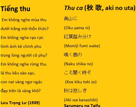 Bài Thơ Tiếng Thu Gallery 1
