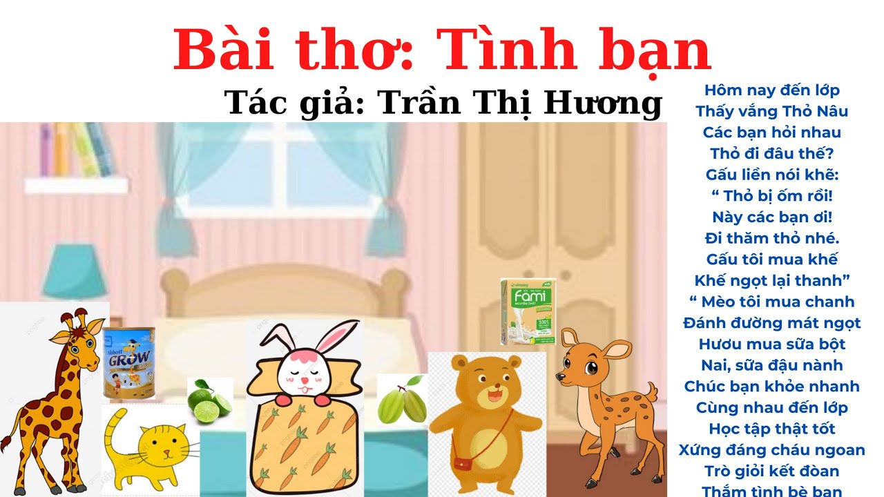Bài Thơ Tình Bạn Mầm Non Gallery 1