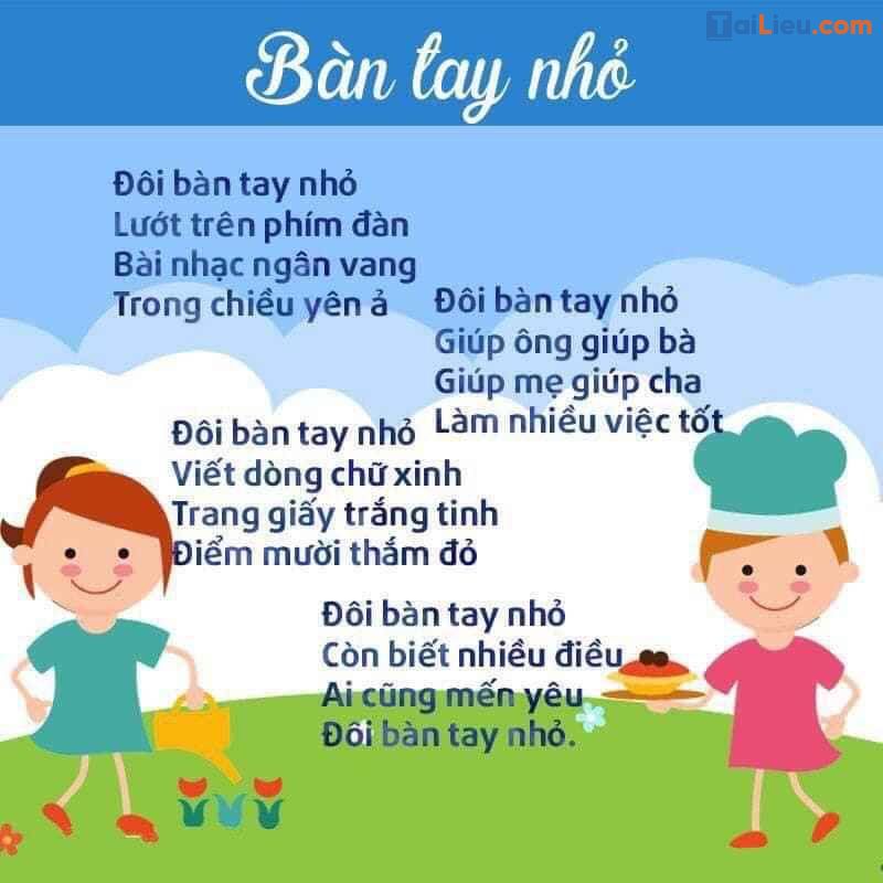 Bài Thơ Chủ Đề Trường Mầm Non Hay Nhất Gallery 1