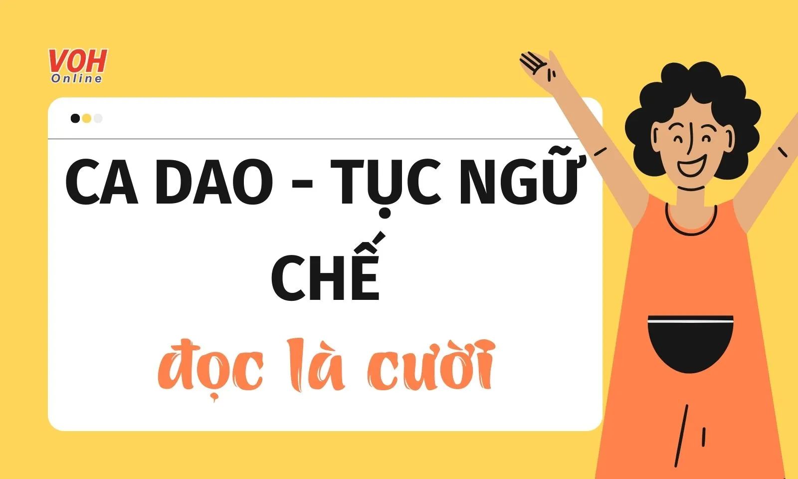 Ca Dao Tục Ngữ Chế Cười Vỡ Bụng - Tuyển Tập Hay Nhất Gallery 1