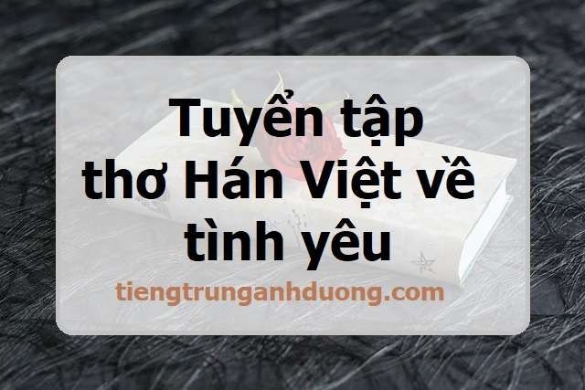 Những Câu Hán Việt Hay Về Tình Yêu Gallery 1
