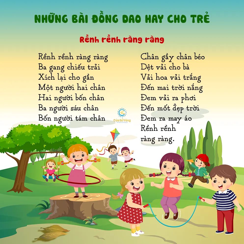 Đồng Dao Cho Trẻ Mầm Non:  Tuyển Tập Những Bài Đồng Dao Hay Nhất Gallery 2