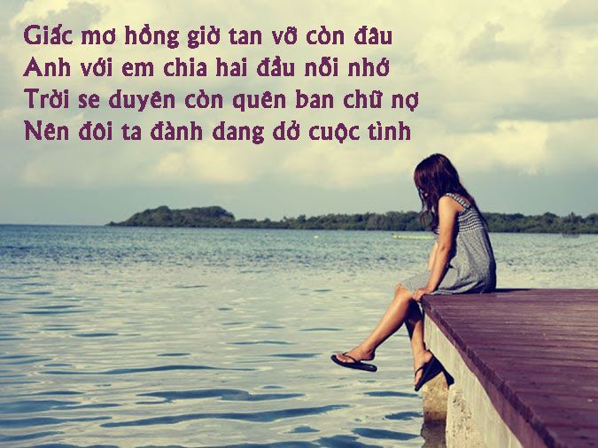 Những Câu Thơ Buồn Về Tình Cảm Đau Xót Nhất Gallery 1