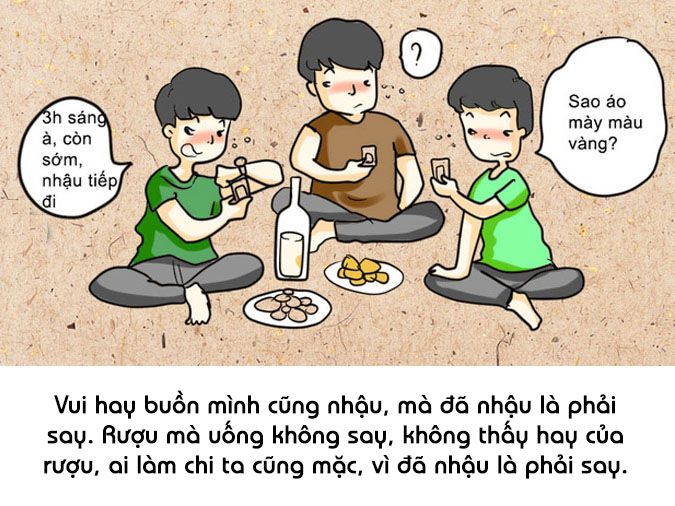 STT Rủ Nhậu Hay Nhất - Tuyển Tập Những Câu Nói Hài Hước, Ấm Áp Gallery 1