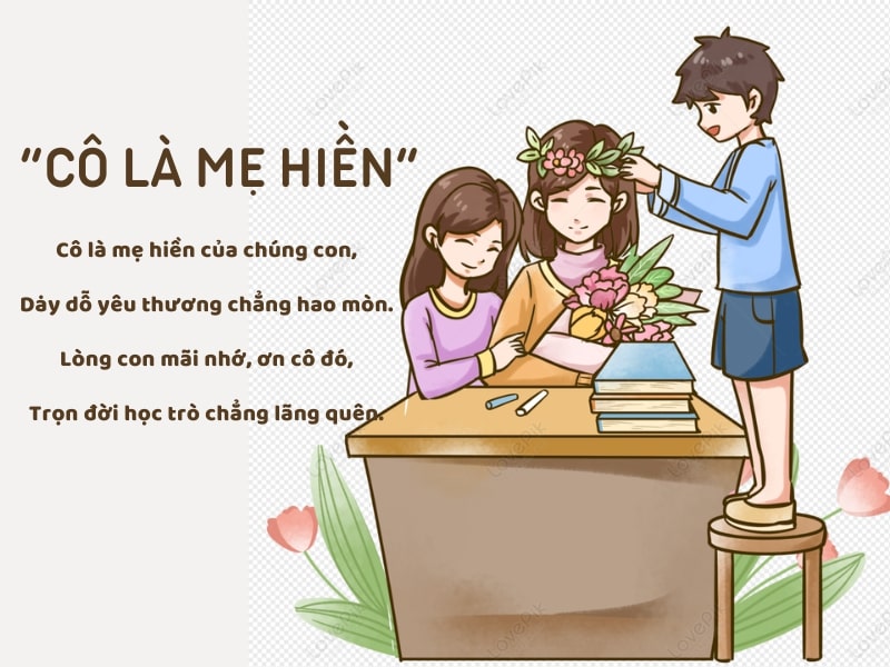 Thơ 20/11 Ngắn Về Cô Gallery 2