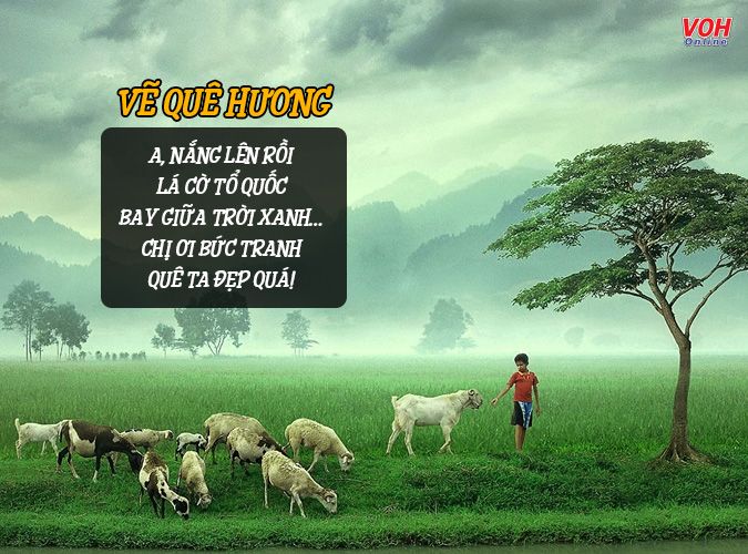Thơ 4 Chữ Về Quê Hương Gallery 1