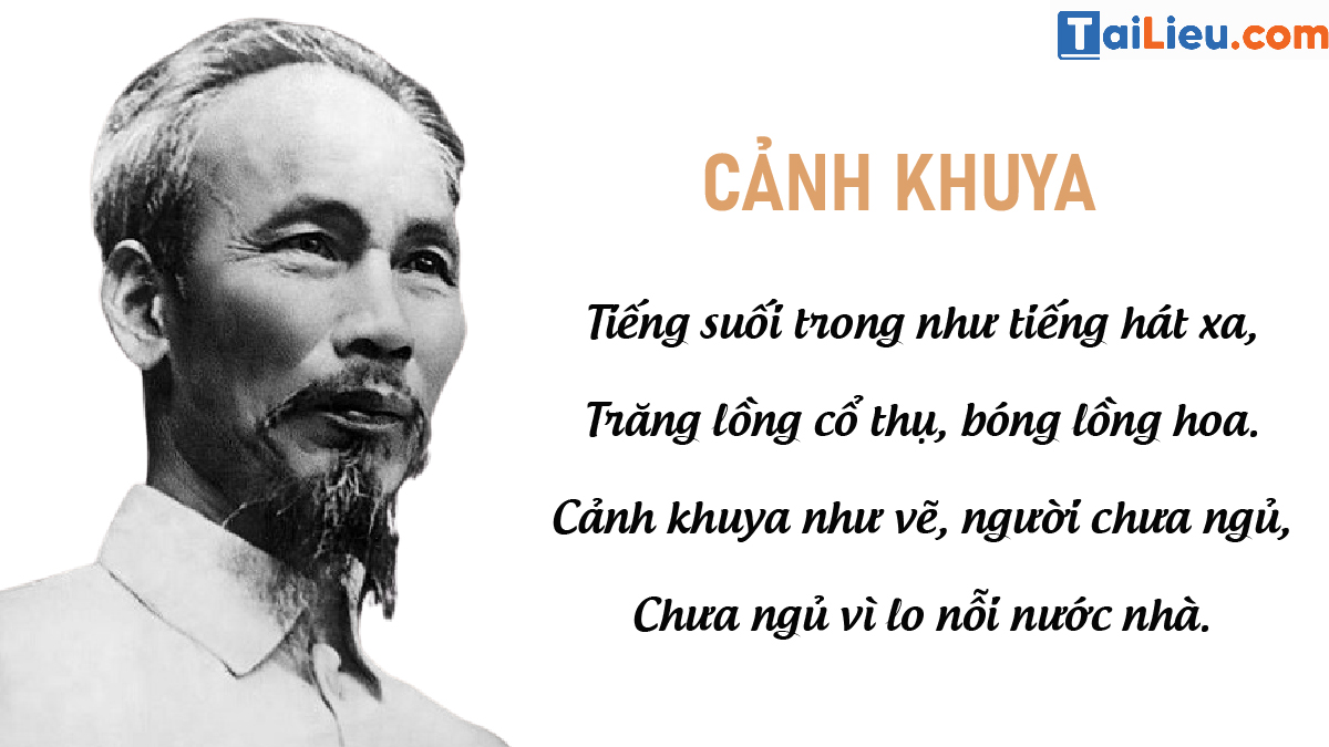 Những Bài Thơ Của Bác Hồ Chí Minh Gallery 1