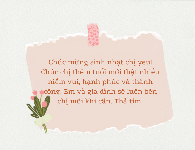 Thơ Chúc Mừng Sinh Nhật Chị Gái Hay và Ý Nghĩa Gallery 2