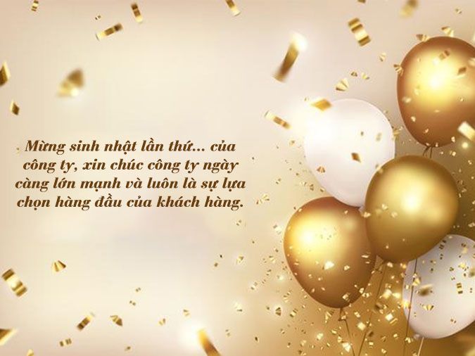 Thơ Chúc Mừng Sinh Nhật Công Ty Hay Nhất Gallery 1