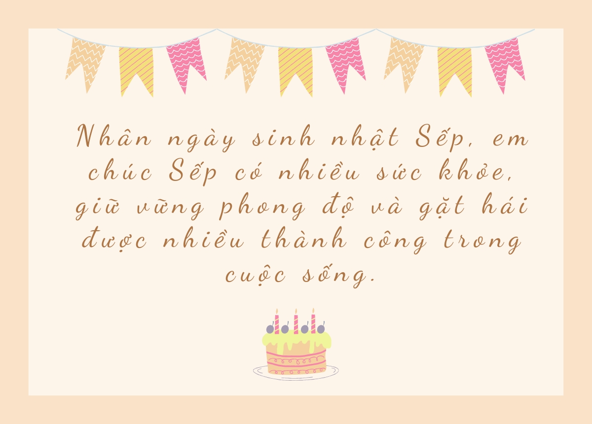 Thơ Chúc Mừng Sinh Nhật Sếp Hay và Ý Nghĩa Gallery 1