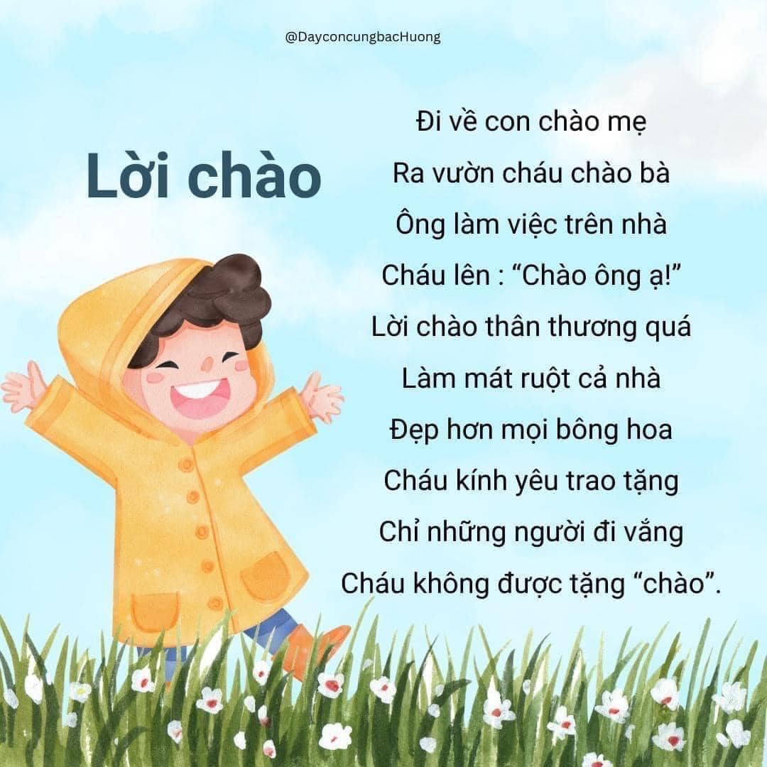 Thơ Cho Con: Những Lời Yêu Thương Từ Trái Tim Cha Mẹ Gallery 1