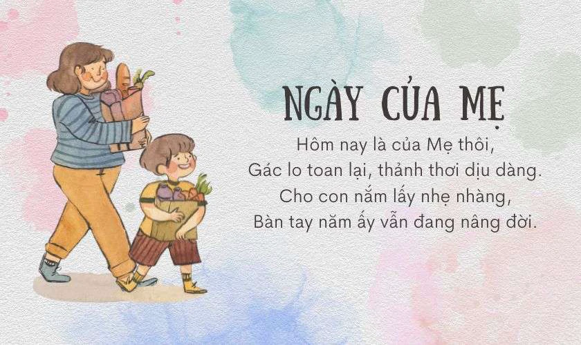 Thơ Về Ngày Của Mẹ - Lời Ru Tình Yêu Vô Bờ Bến Gallery 1