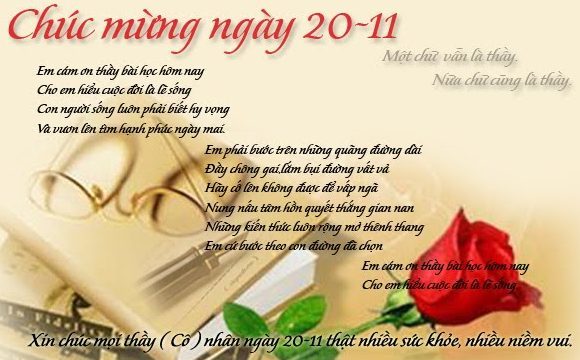 Thơ Hay Ngày 20/11: Lời Tri Ân Thầy Cô Gallery 1