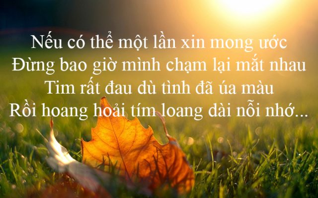 Thơ Tình Chia Tay Buồn Muốn Khóc Gallery 1