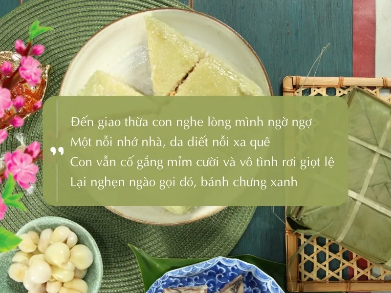 Thơ về Bánh Chưng - Hương Vị Tết Nguyên Đán Gallery 2