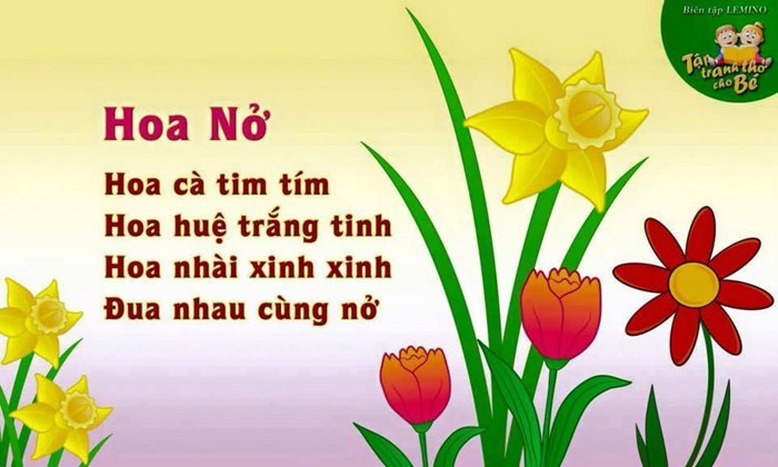 Thơ về Hoa Nở Gallery 1
