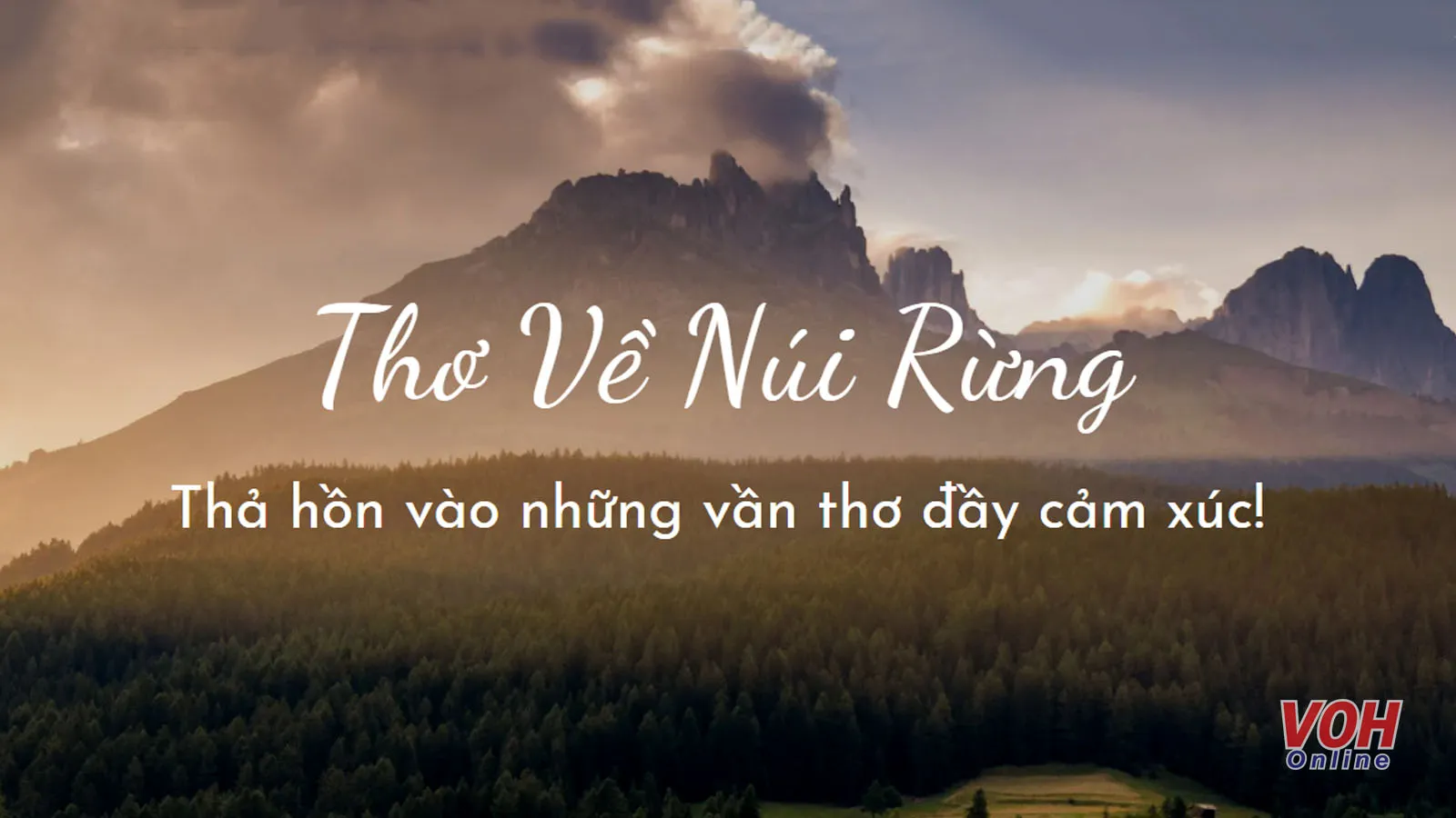 Thơ về núi rừng và tình yêu: Tình ca giữa đại ngàn Gallery 2