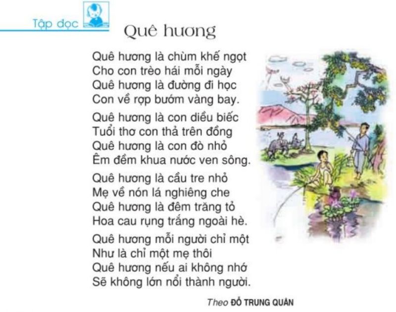 Bài Thơ Về Quê Hương Hay Và Ý Nghĩa Gallery 1