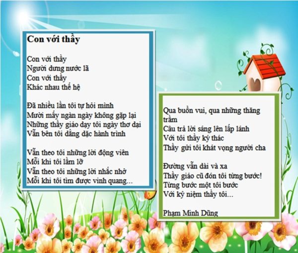 Bài Thơ Về Thầy Cô Gallery 1