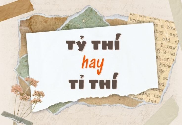 Tỷ thí hay tỉ thí?