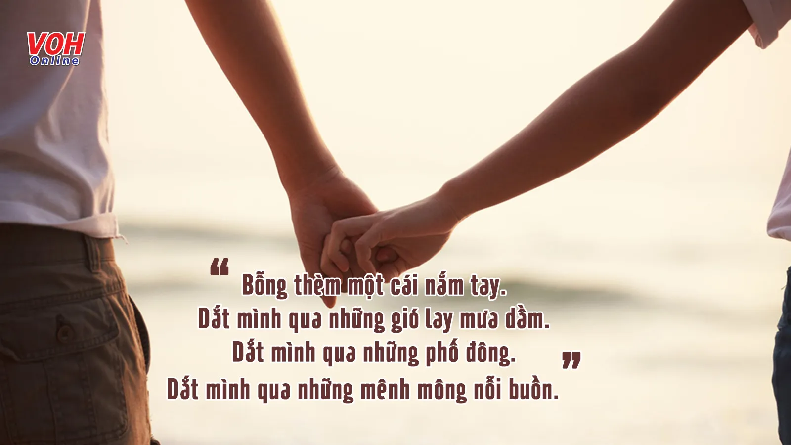 Hãy Cầm Chặt Tay Anh, Anh Sẽ Dắt Em Đi Qua Nỗi Đau Này Gallery 1