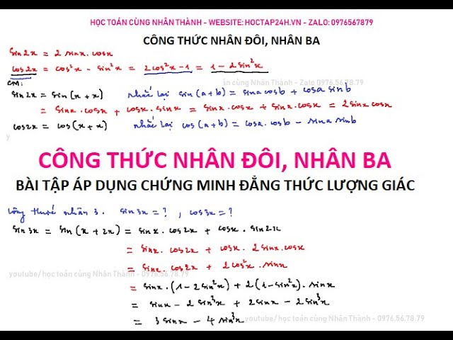 Công Thức Nhân Ba Là Gì? Hướng Dẫn Chi Tiết Và Ví Dụ Minh Họa Gallery 1
